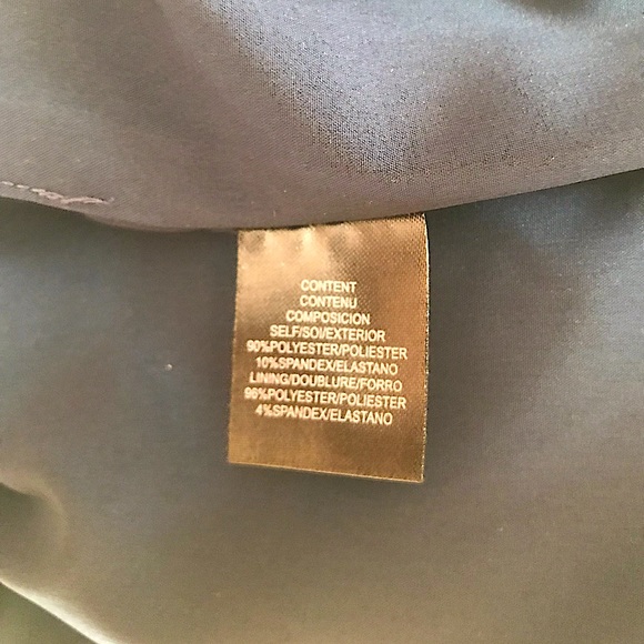 WAYF Navy Slitted Maxi Dress - Picture 7 of 10